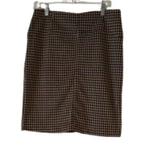 New York & Company Brown Houndstooth - 10